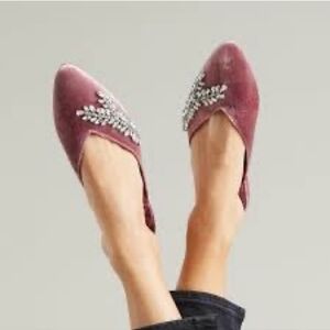 Birdies The Swan Jewelry Mules